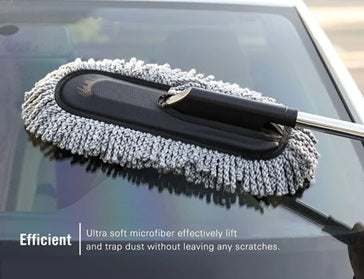 Buy Extendable Microfiber Car Cleaning Brush and Get Car AC vent Brush Free