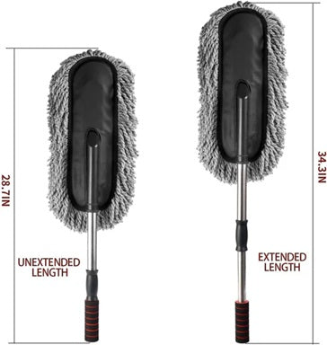 Buy Extendable Microfiber Car Cleaning Brush and Get Car AC vent Brush Free