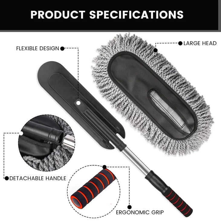 Microfiber Car Duster Brush
